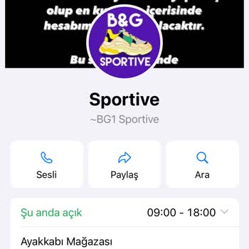 B&G Sportive Sportive'den Aldığım Ürünün Para İadesi Olmaması