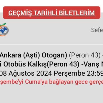Mersin Nur Turizm Varış Süresi Ve Aktarma