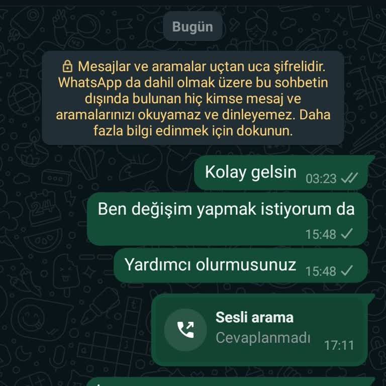 Zincirwear Değişim İçin Kod Alamıyorum