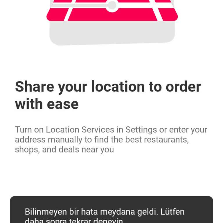 Yemeksepeti Açılmıyor Yardım Edin