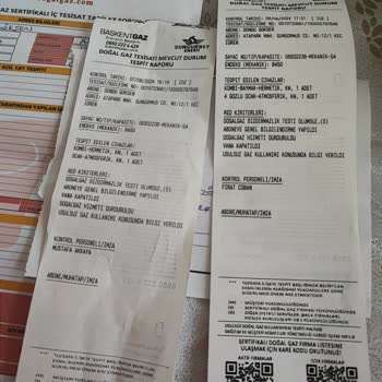 Başkent Doğalgaz Çaba Mühendislik Doğalgaz Kaçağını Gidermeden Gidermiş Belgesi Veriyor