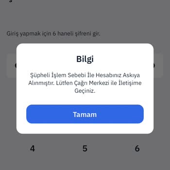 MoneyPay Hesabım Askıya Alındı