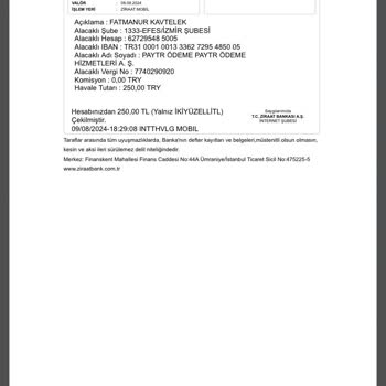 Piyango Sepetine Yatırdığım Para Hesaba Geçmedi