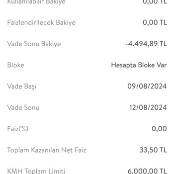 TEB KMH Ve Kredi Kartı Limitim Kadar Kullanamama
