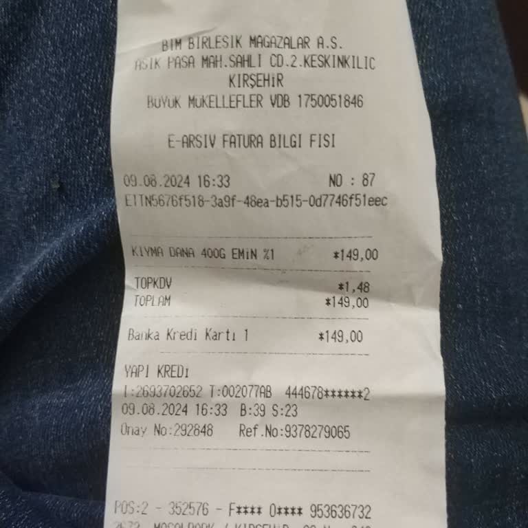 Kırşehir BİM Mağazasında Kasiyer Sorunu