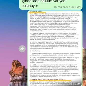 Hazel Butik İade Talebimi Onaylamıyor