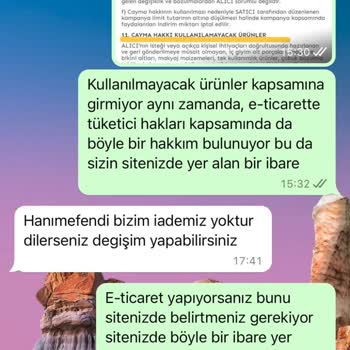 Hazel Butik İade Talebimi Onaylamıyor