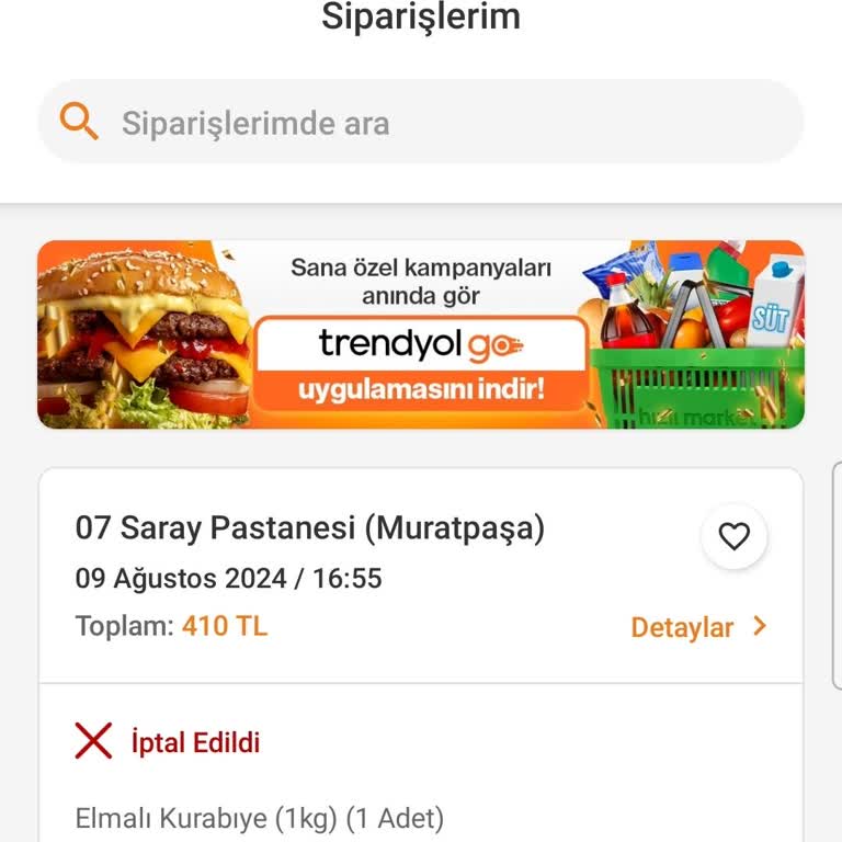 Trendyol Paramı Vermedi Sipariş Teslim Etmedi Mağdur Edildim