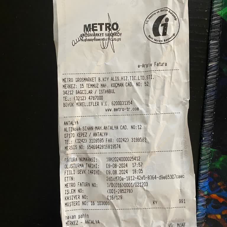 Metro Grossmarket Metro Gross Personel Hataları