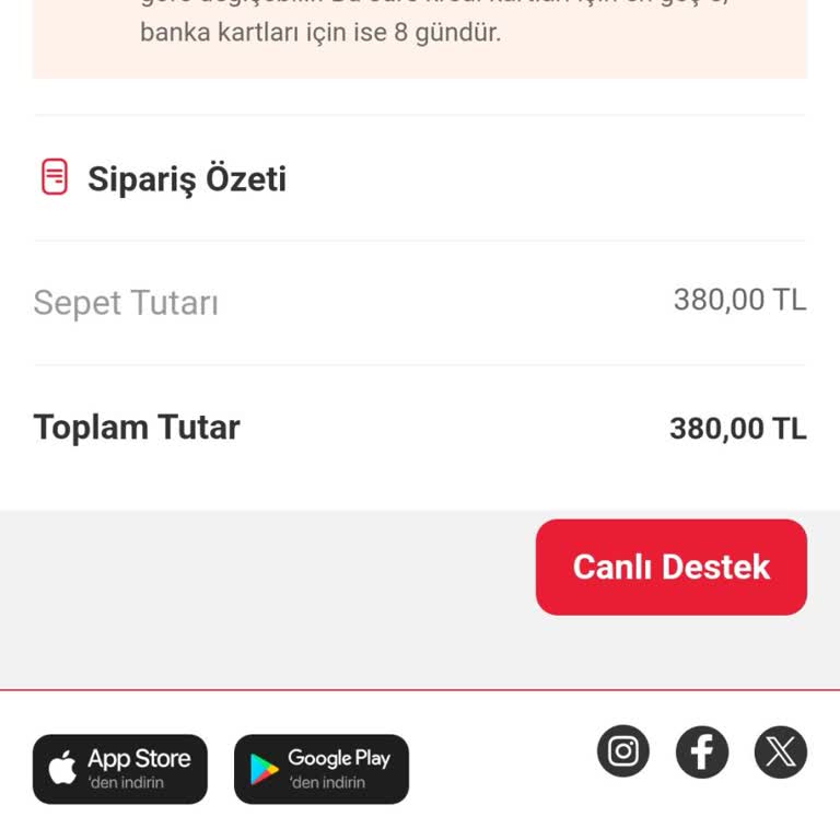 Tıkla Gelsin Para İadesi Yapmıyor