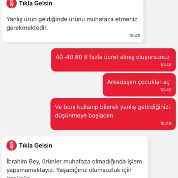 Tıkla Gelsin Burger King'e Hizmetinin Arkasında Durmuyor