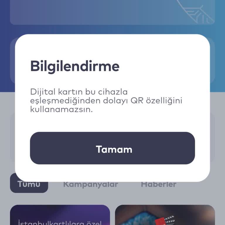 İstanbul Kart Eşleşme Sorunu