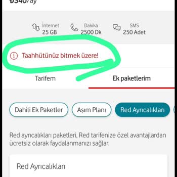 Vodafone Fatura Şoku Ve Müşteri Hizmetleri Sorunu