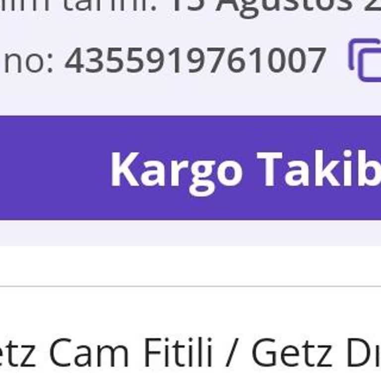 Aras Kargoda Kaybolan Kargom