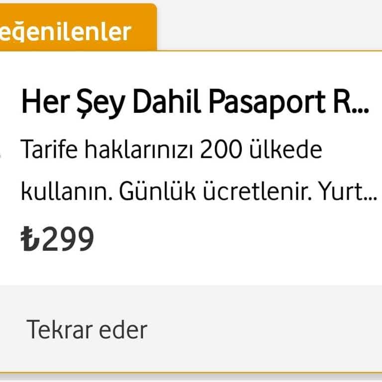 Vodafone'un Gizli Ücretlendirme Ve Bilgilendirme Eksikliği