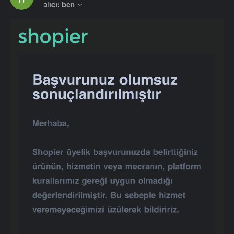 Shopier Satış Onayı Alamıyorum