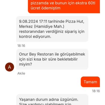 Migros Yemek Eksik Ürün Ve Kötü Hizmet Deneyimi