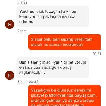 Migros Yemek Eksik Ürün Ve Kötü Hizmet Deneyimi