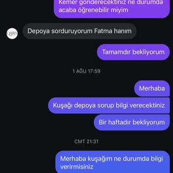 Qarya Tasarım Gömlek Kuşağı Eksik