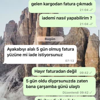 Küçük Burjuvazi Store ' Dan Alınan Ayakkabının Sonu...