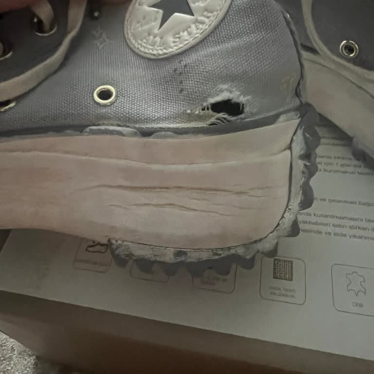 Converse Convers Ayakkabının Kalitesizliği