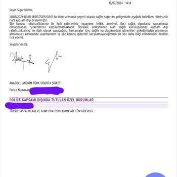 Anadolu Sigorta Şirketinin Anlaşmaya Uymaması Ve Sorumsuzluğu