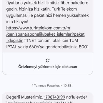 Türk Telekom Evde/İşte İnternet Hizmeti