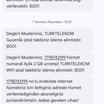 Türk Telekom Evde/İşte İnternet Hizmeti