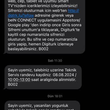 0850 255 73 73 +90 (850) 255 73 73 Sahte Digiturk Numarası Bilgilerimi Aldı