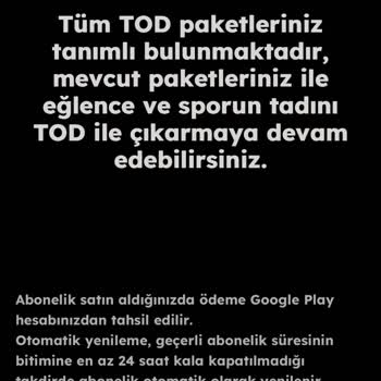 TOD Tv Bein Tod Uygulaması