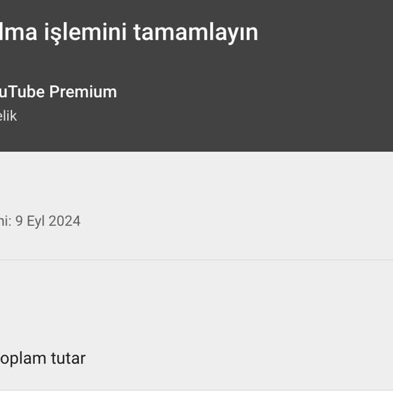 Turkcell Youtube Premium Hediye Aktivasyon Sorunu