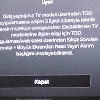 Arçelik TV Programı Açmıyor, Üyeliğimin İptal Edilmesini İstiyorum!