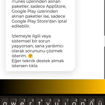 TOD Tv Paket İptali Hakkında