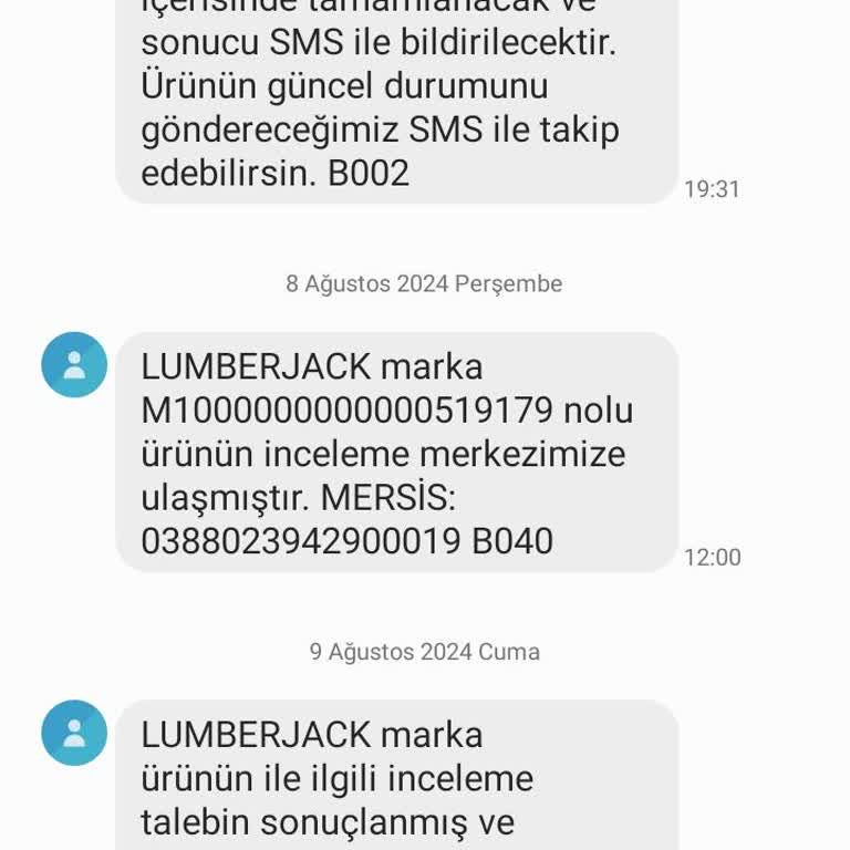 Lumberjack Ayıplı Ürün İnceleme