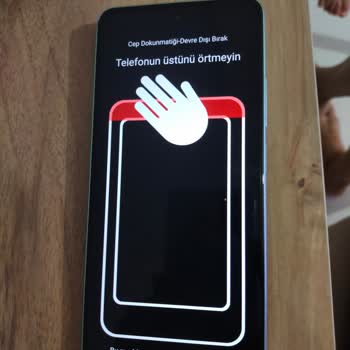 Realme Cep Dokunmatiği Uyarısı