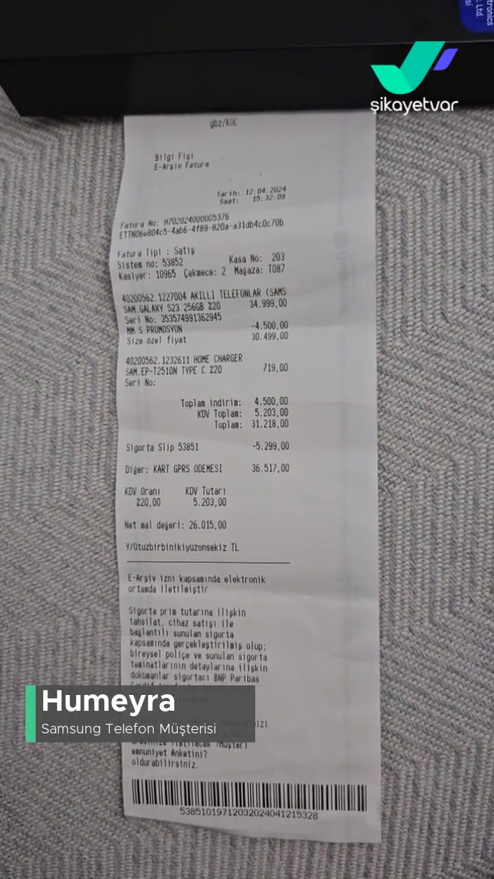 Samsung S23 Akıllı Telefon Sıkıntısı! videonun kapak resmi