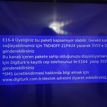 Digiturk Bein Sport 1 İ Pakete Dahil Olmasına Rağmen Bize Açmıyor.