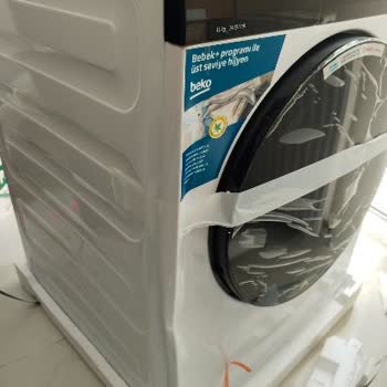 Beko Çamaşır Makinesinde Kurulumunda Servis Göçük Olduğunu Fark Etti.