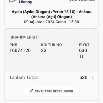 Ali Osman Ulusoy Koltuğum Halihazırda Satılmıştı Çok Mağdurum
