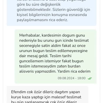 Ciceksepeti.com Satıcısı Suistimali