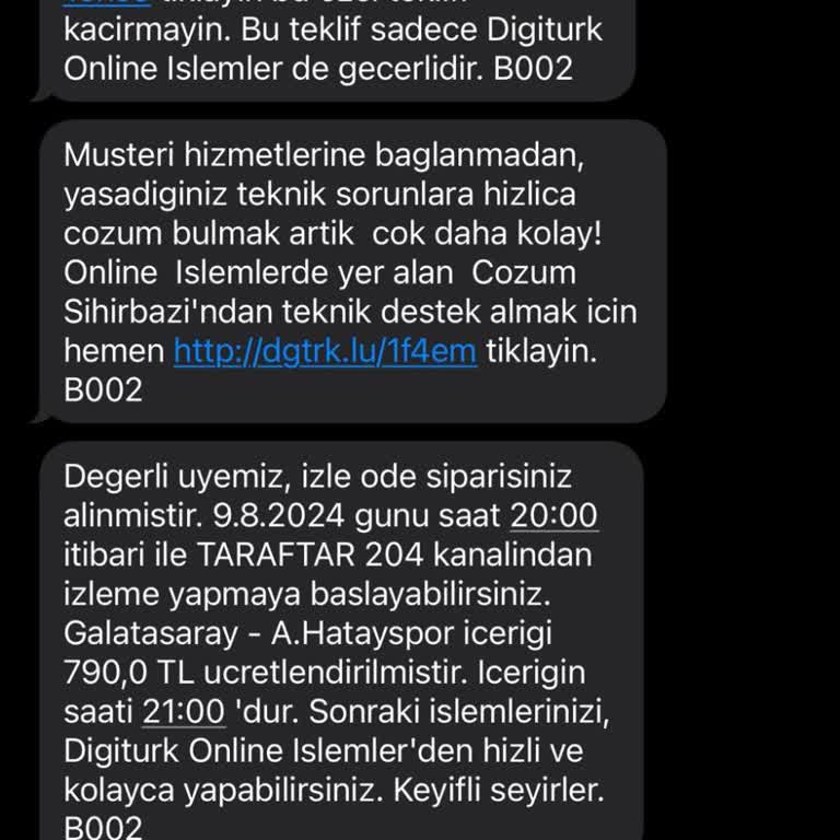 Digiturk Teknik Destek Vaadiyle Yanıltıcı Maç Satışı
