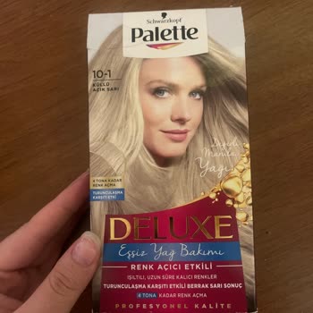 Palette 10.1 Boyası Saç Derimde Yanık Ve Kanamaya Sebep Oldu