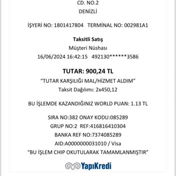 Denizli Form Çamlık Boyner Şikayeti