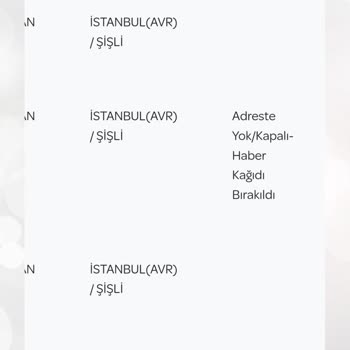 PTT Kargo Çağlayan Dağıtım Merkezi Topkapı Dağıtım Yapmıyor