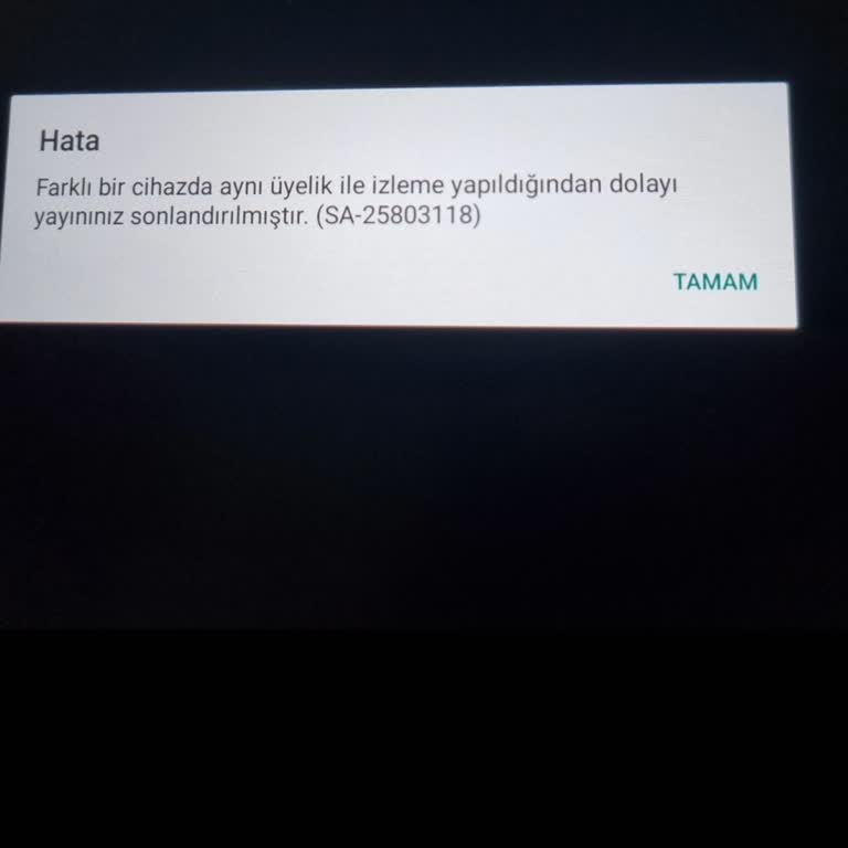 Tod TV Hata Verip Duruyor