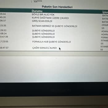 UPS Batman Kargo İlgisizliği