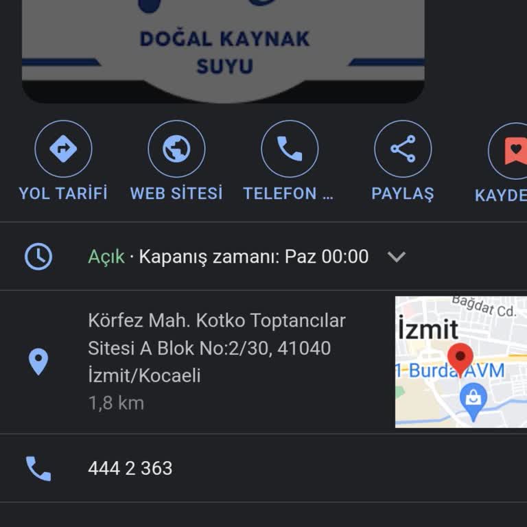 Çenesuyu Su Hakaret Eden Bayi