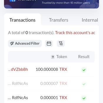 Trust Wallet Tronscan Binance USDT Finans Yardım
