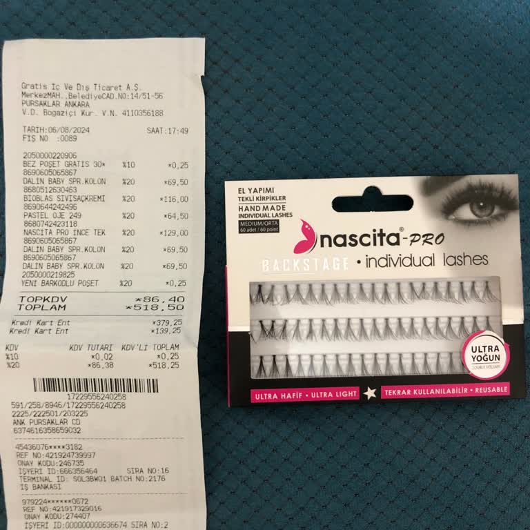 Gratis Pursaklar Şubesi'nde Takma Kirpik Değişim Sorunu