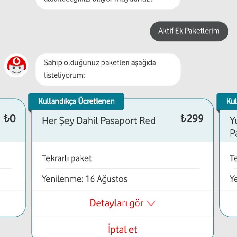 Vodafone Yurt Dışı Paketi Bilgilendirme Eksikliği